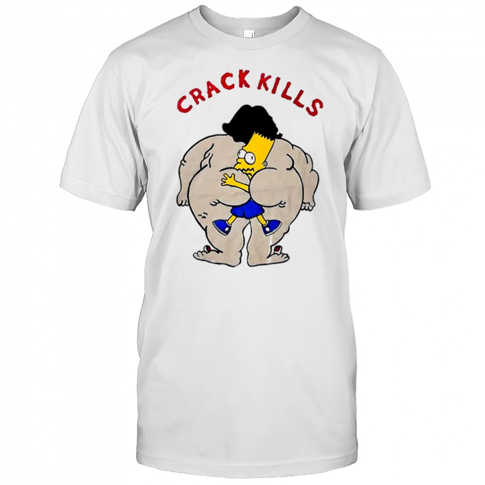 Bart Simpson crack kills shirt