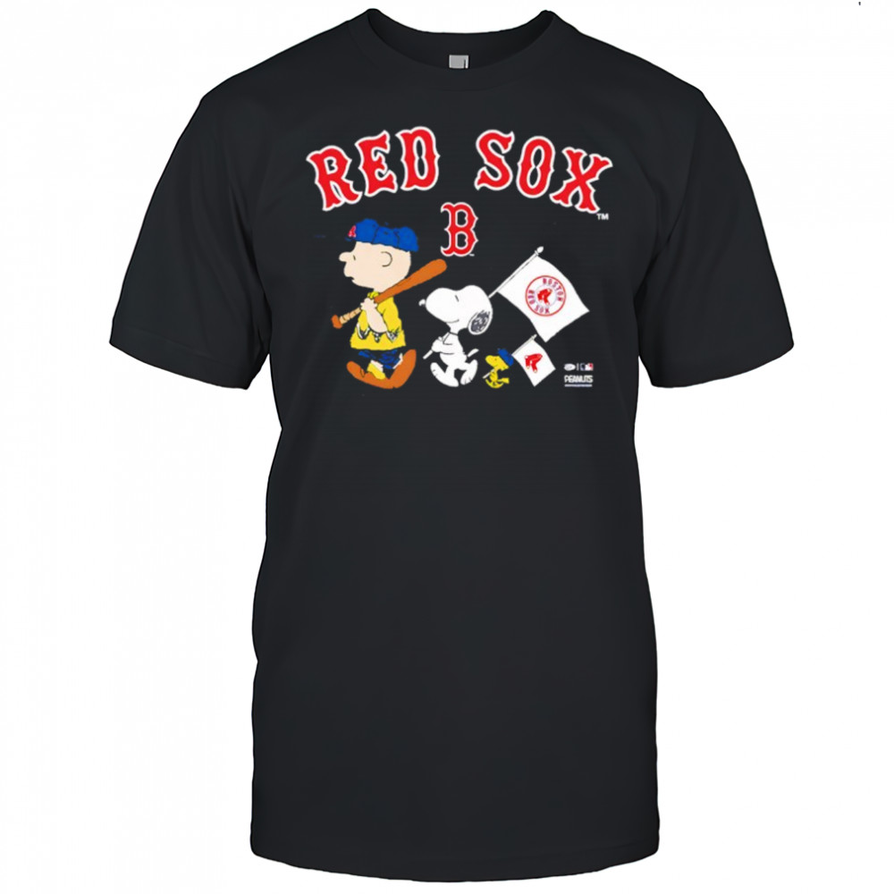 Boston Red Sox Peanuts Flag shirt