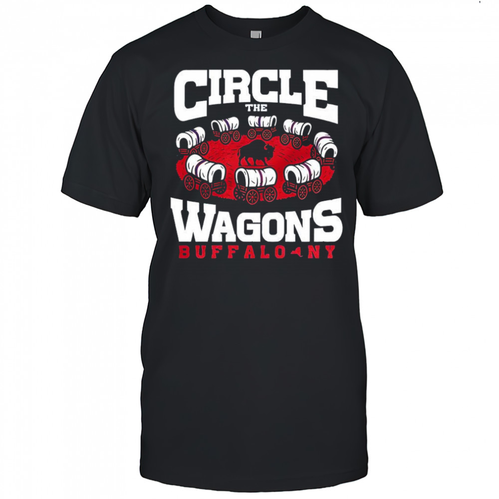 Buffalo Bills football Circle The Wagons shirt