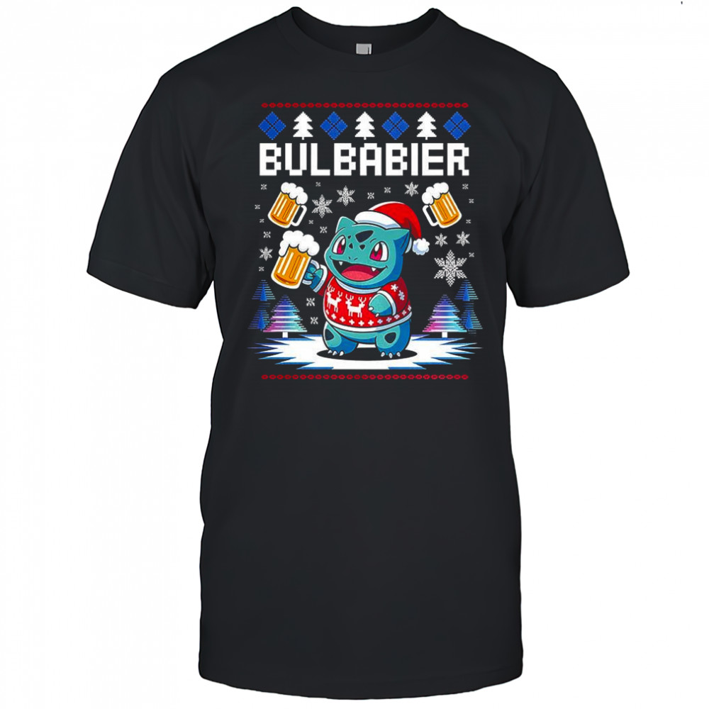Bulbabier Pokémon Bulbasaur ugly Christmas shirt
