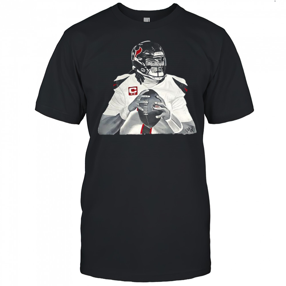 C. J. Stroud player football art shirt
