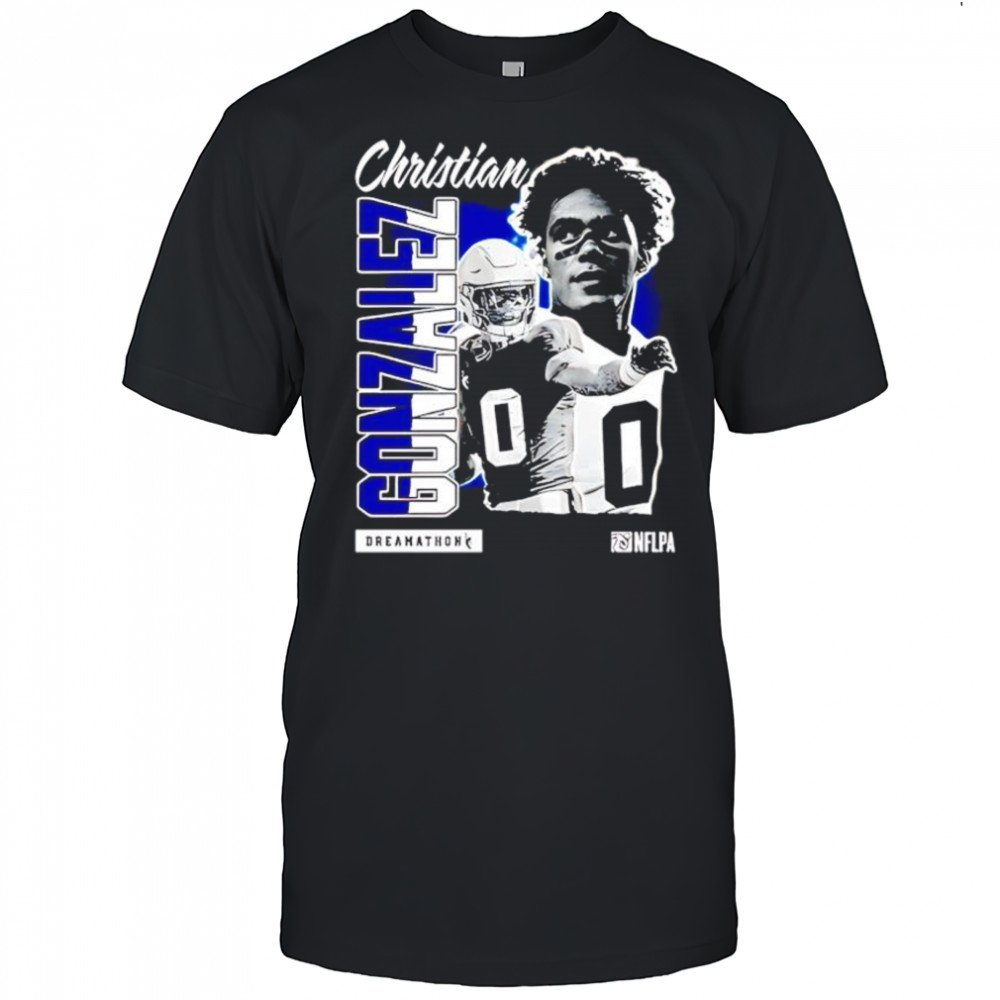 Christian Gonzalez NFL players Quarterback shirt
