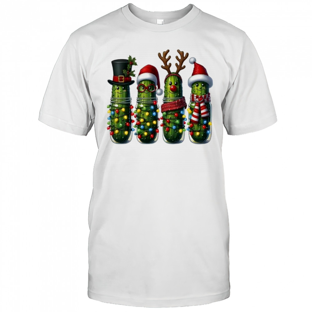 Christmas Pickles Pickle Lover Holiday shirt