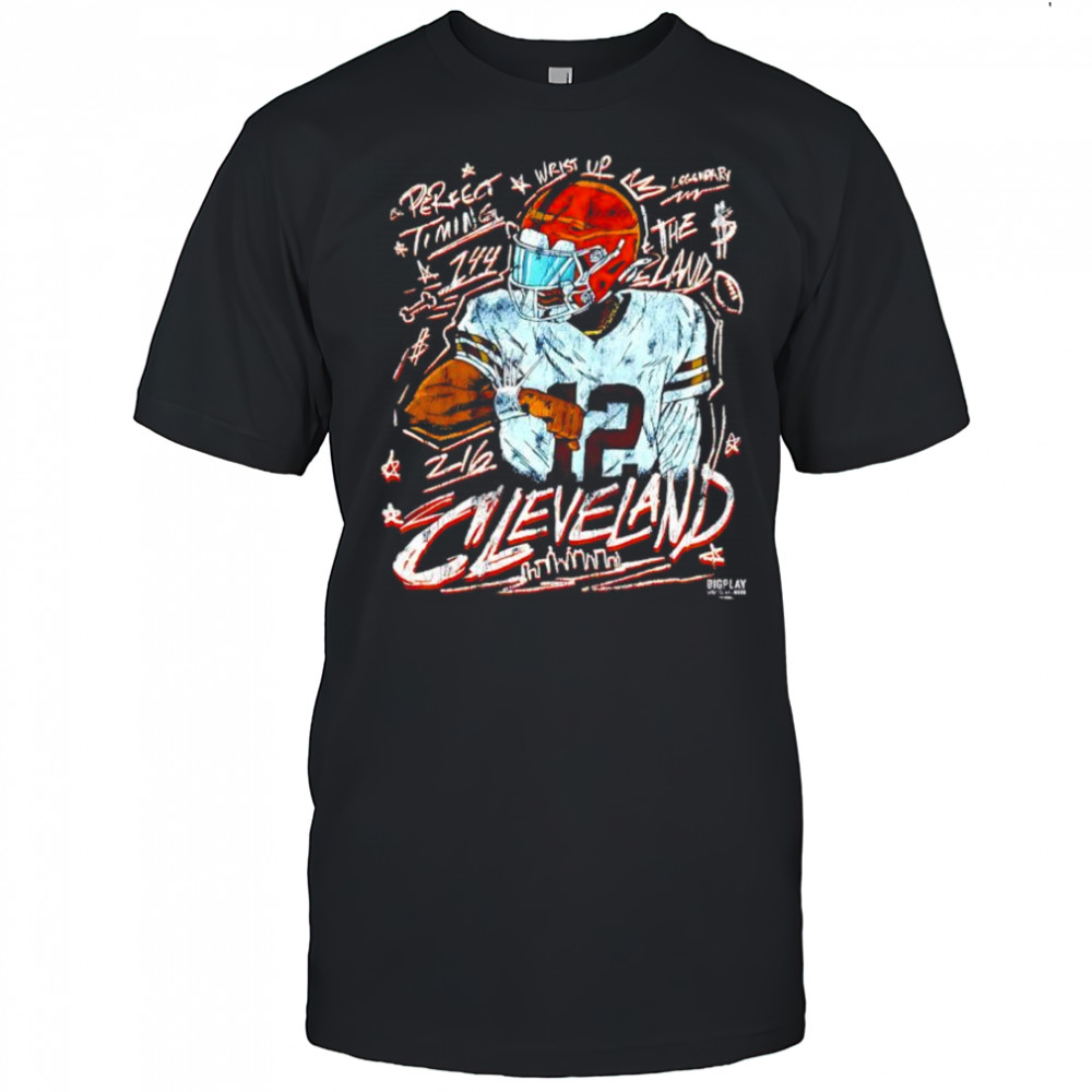 Cleveland Football Perfect Timing player vintage shirt