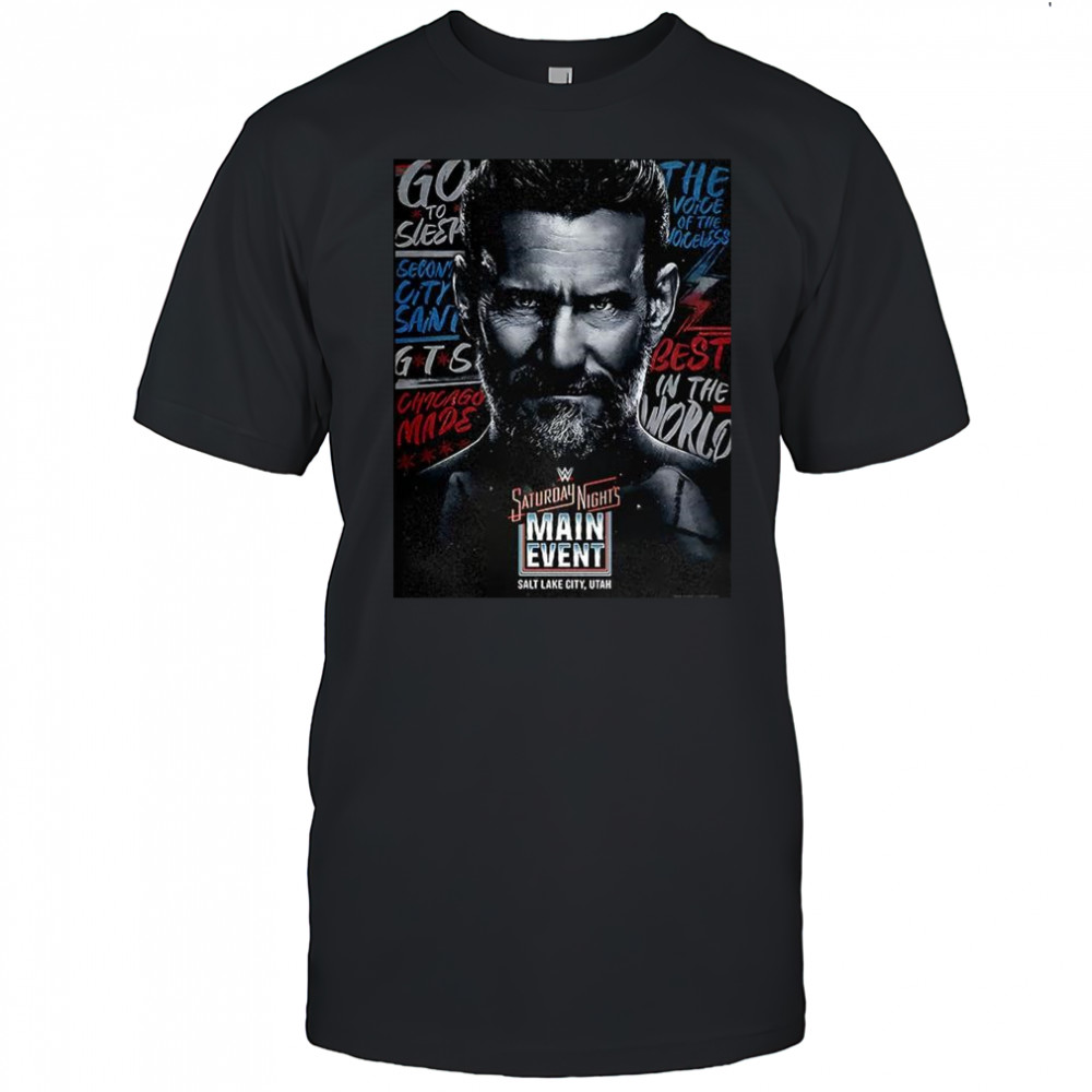 CM Punk WWE Saturday Night’s main event Atlanta 2025 shirt