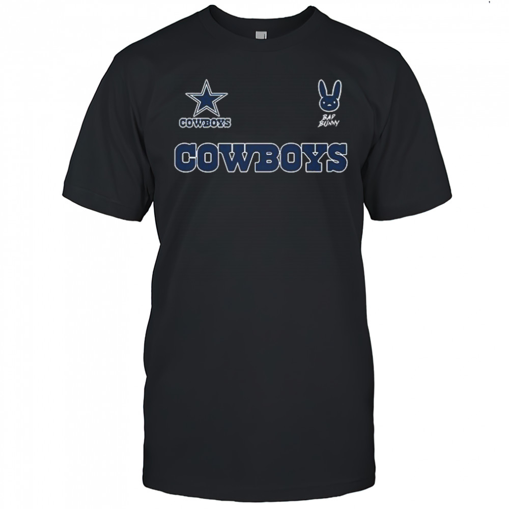 Dallas Cowboys NFL Bad Bunny 2025 The Halftime Show mascot pose shirt