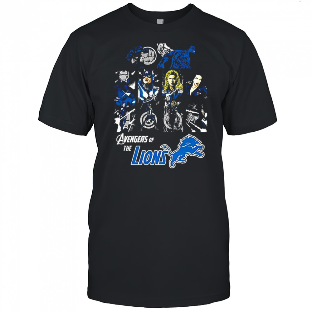 Detroit Lions football Adventure of the Lions superhero shirt
