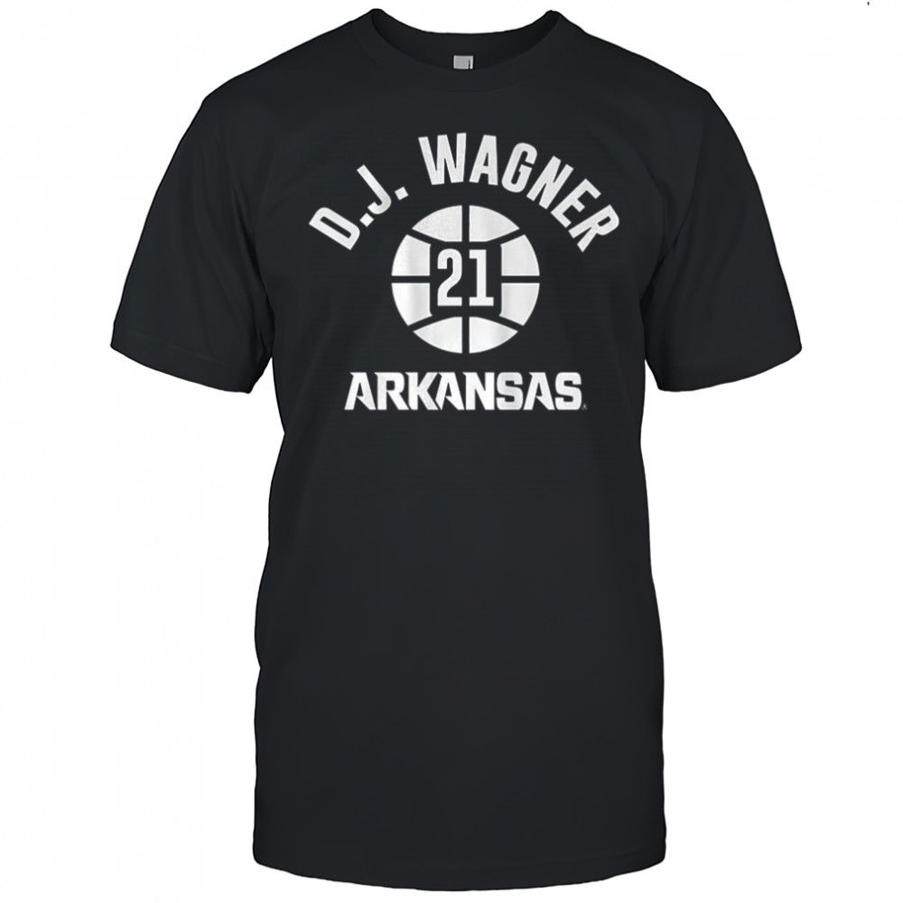 DJ Wagner Alabama Crimson Tide basketball name number 21 ball shirt