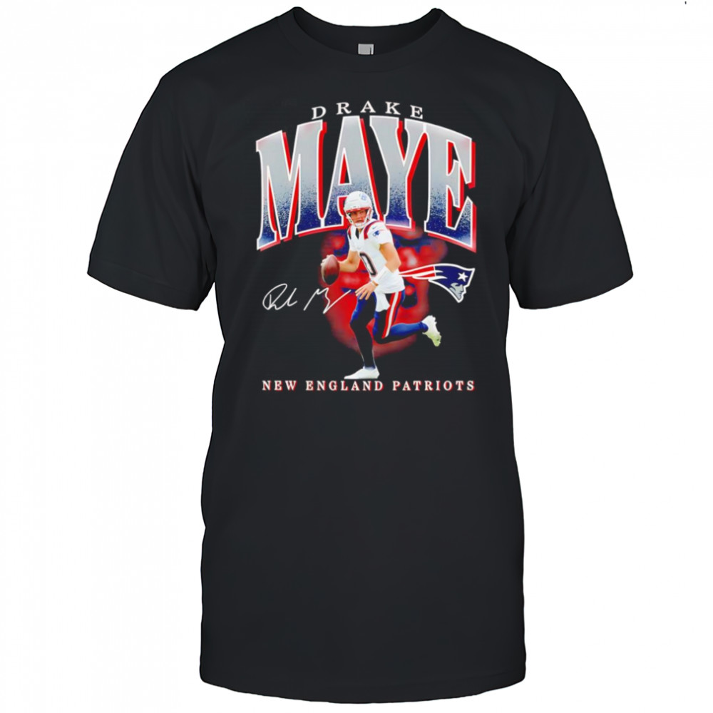 Drake Maye New England Patriots player hype shirt