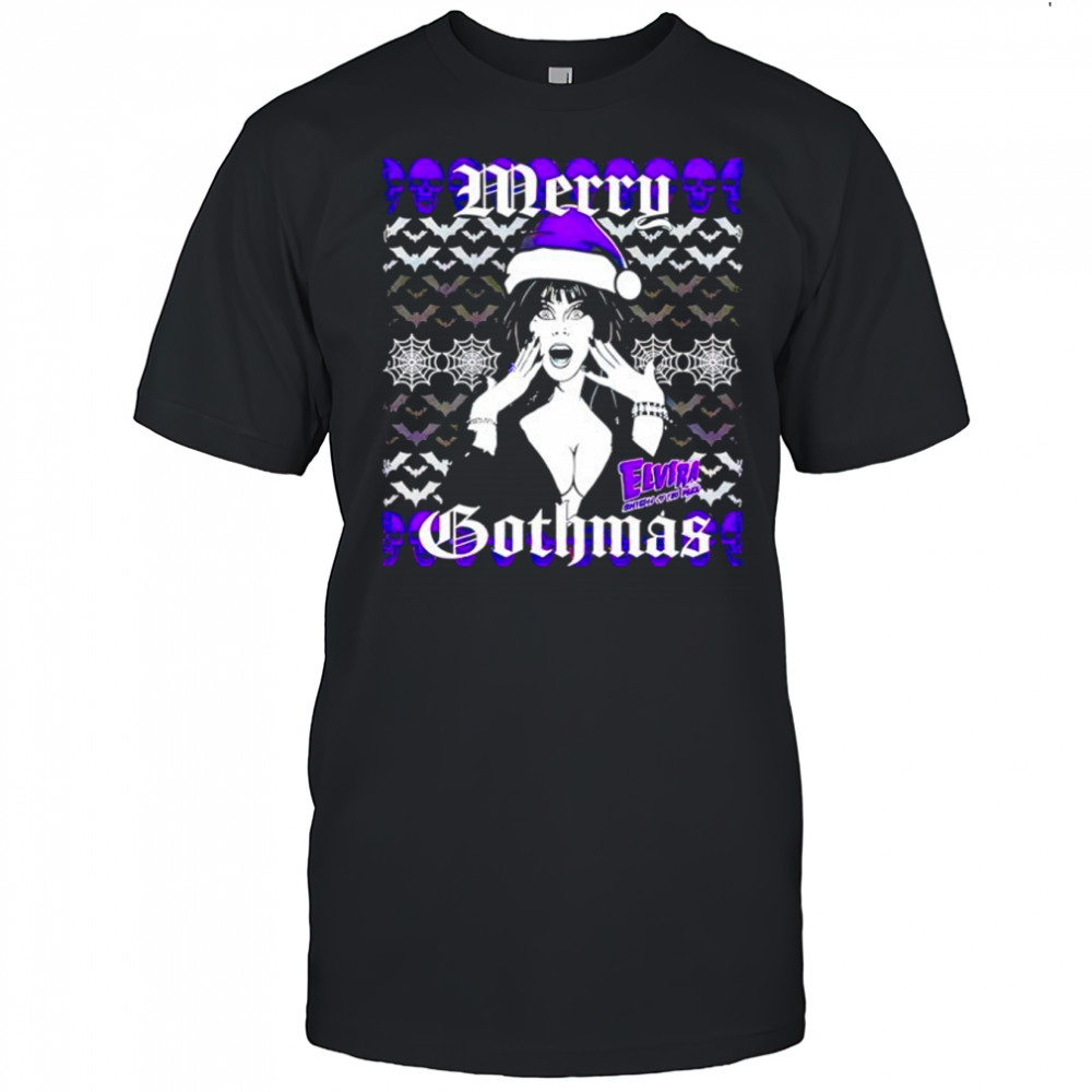 Elvira Merry Gothmas Christmas shirt