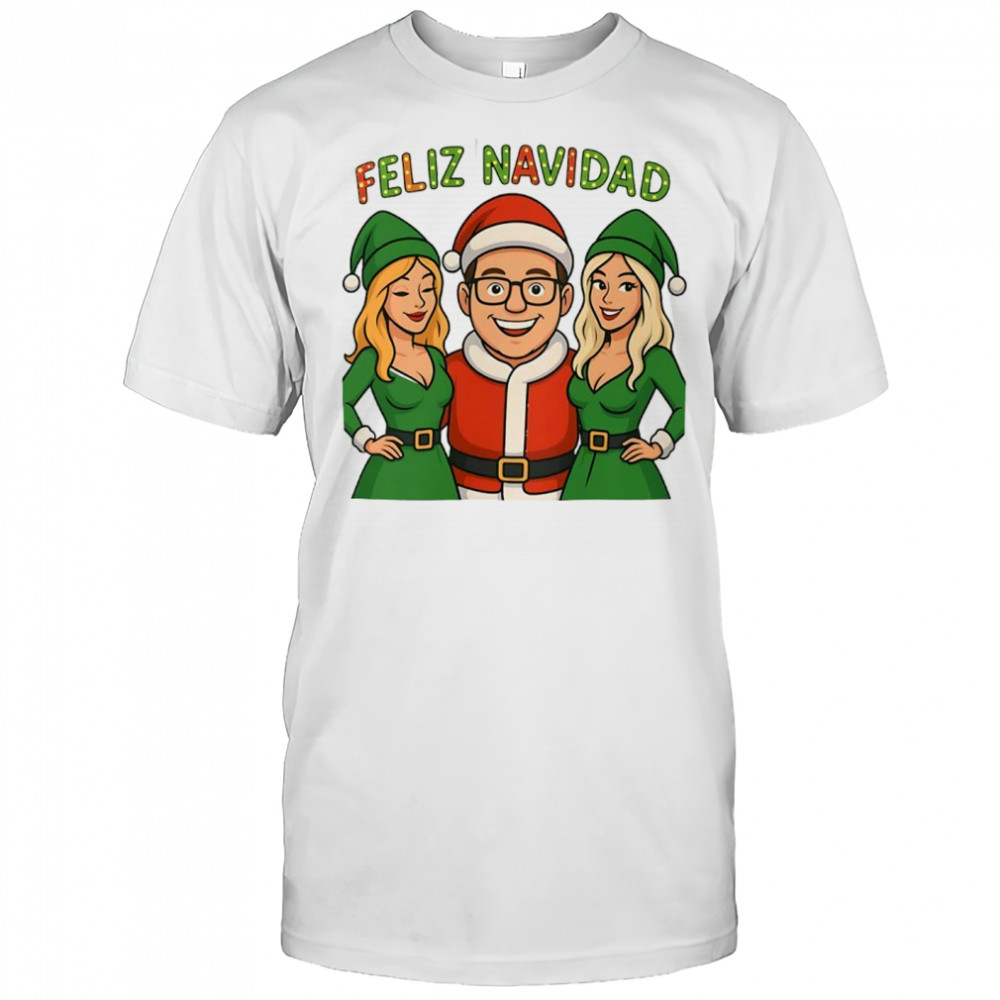Feliz Navidad Santa Christmas shirt
