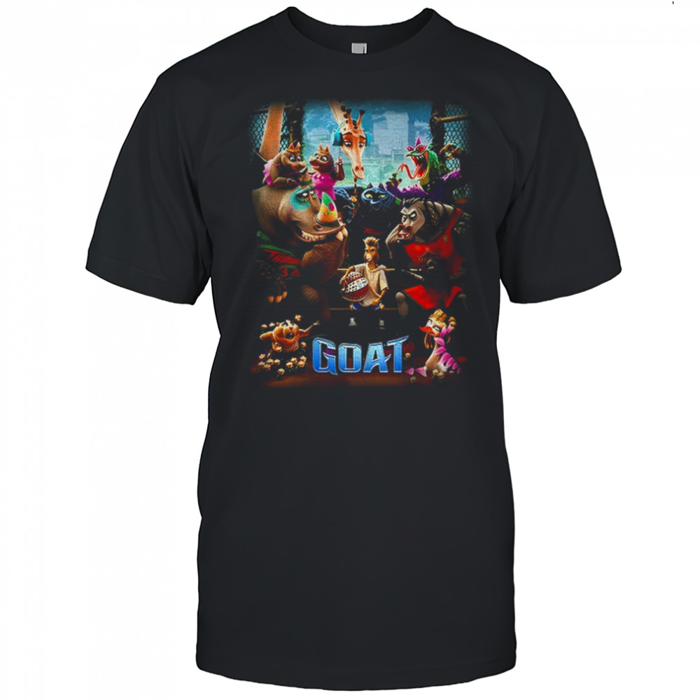 GOAT Greatest of All Time cartoon shirt