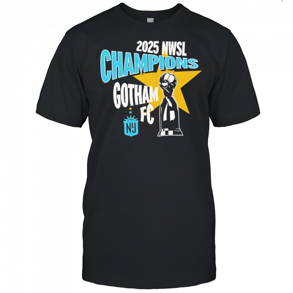 Gotham FC 2025 NWSL Champions Trophy Cup shirt