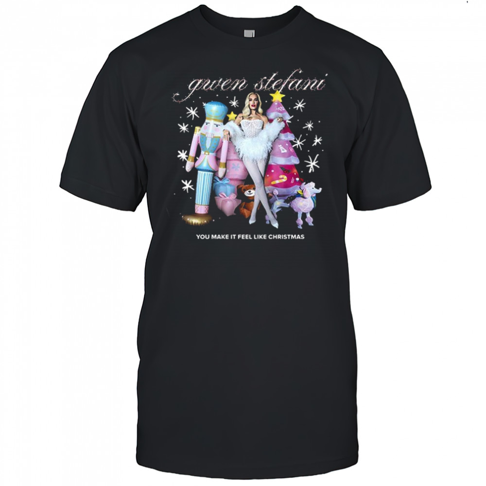Gwen Stefani Hot Cocoa You Make It Feel Like Christmas T-shirt