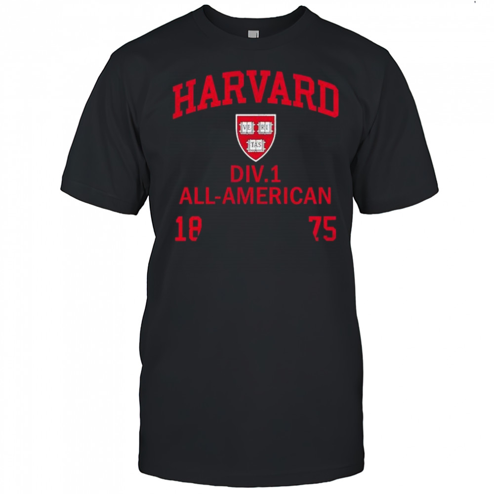 Harvard DIV.1 All American 1875 logo shirt