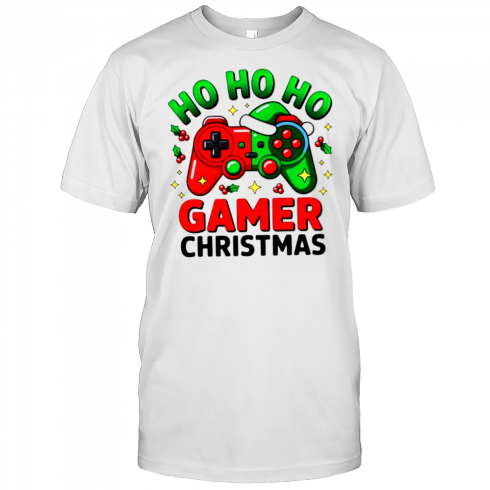 Ho Ho Ho Gamer Christmas shirt