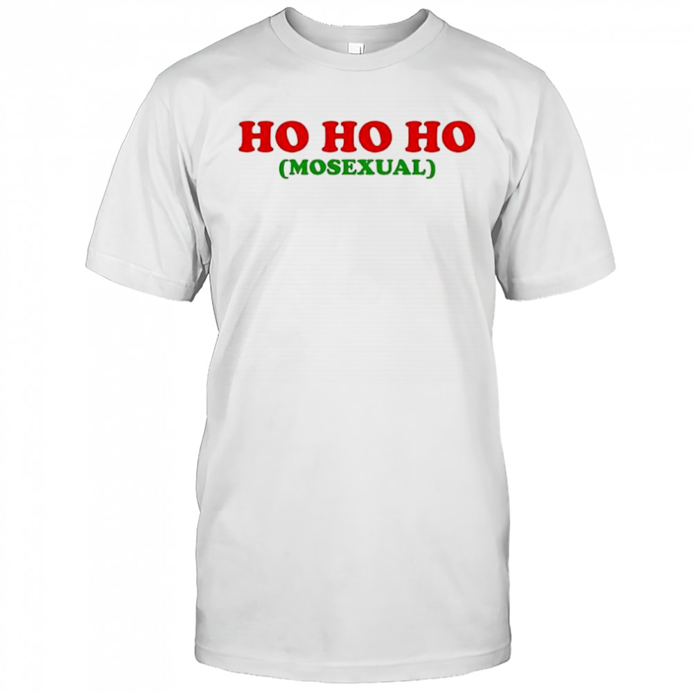 Ho Ho Homosexual Funny LGBTQ Christmas shirt