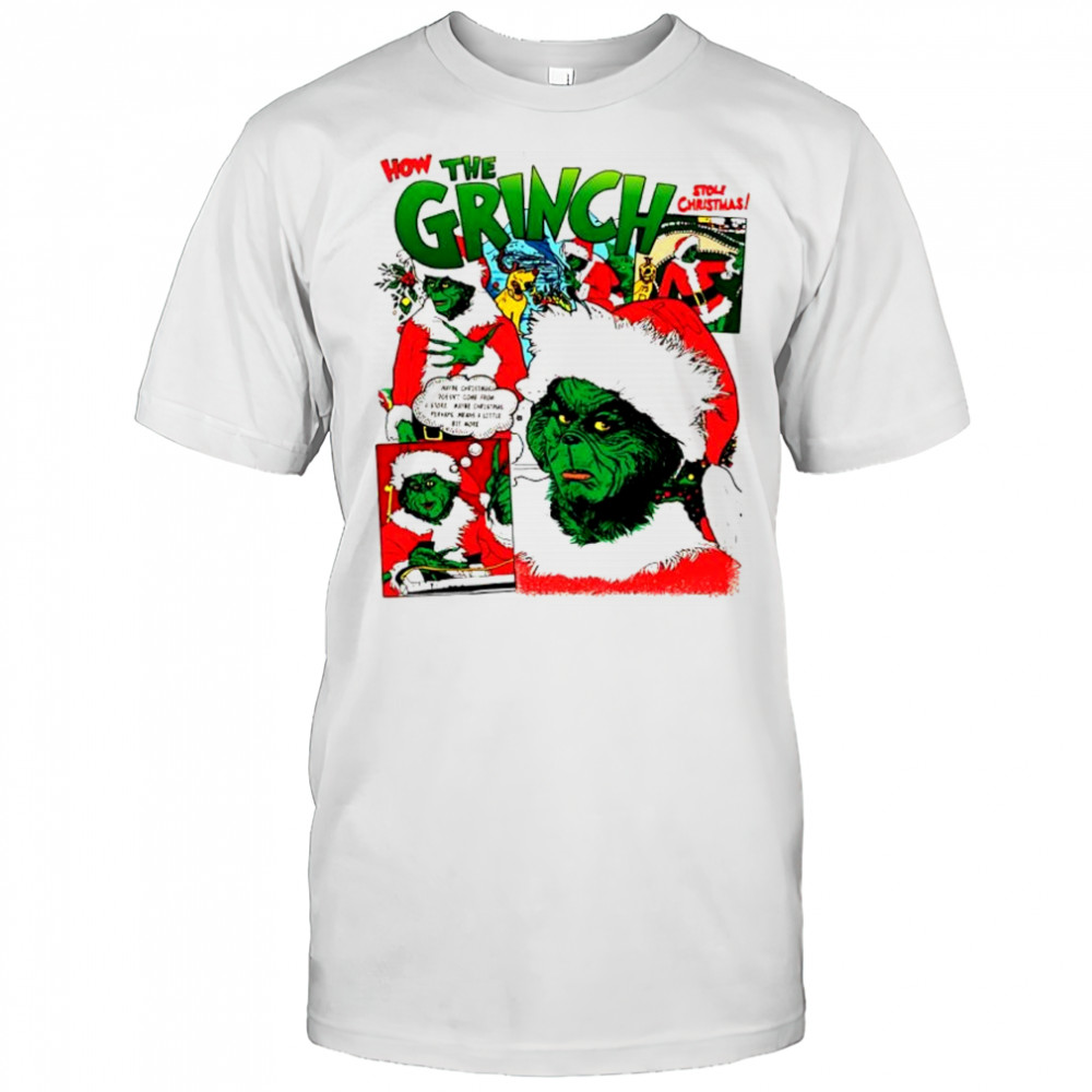 How the Grinch Stole Christmas story shirt