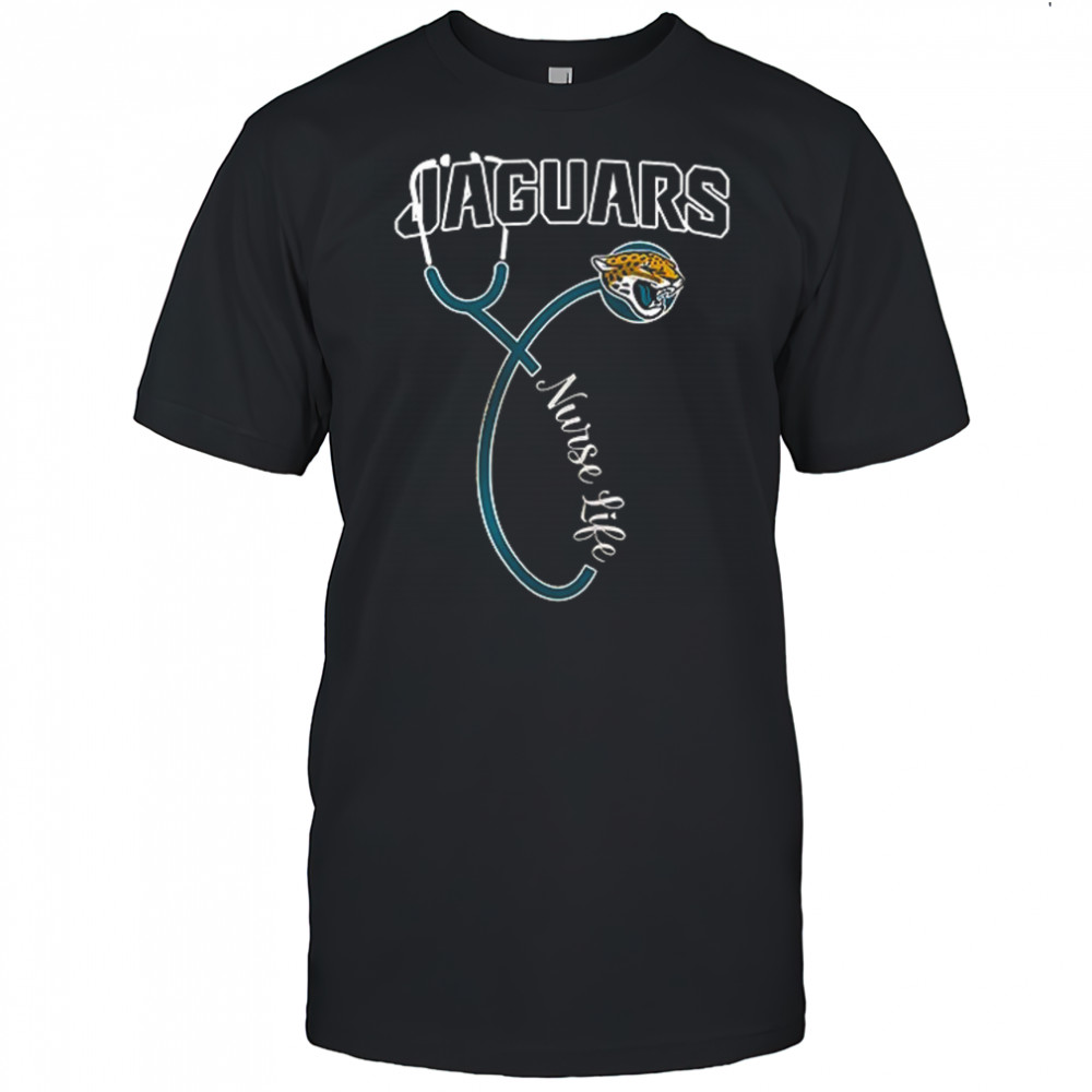 Jacksonville Jaguars x Nurse life it’s a work of heart shirt