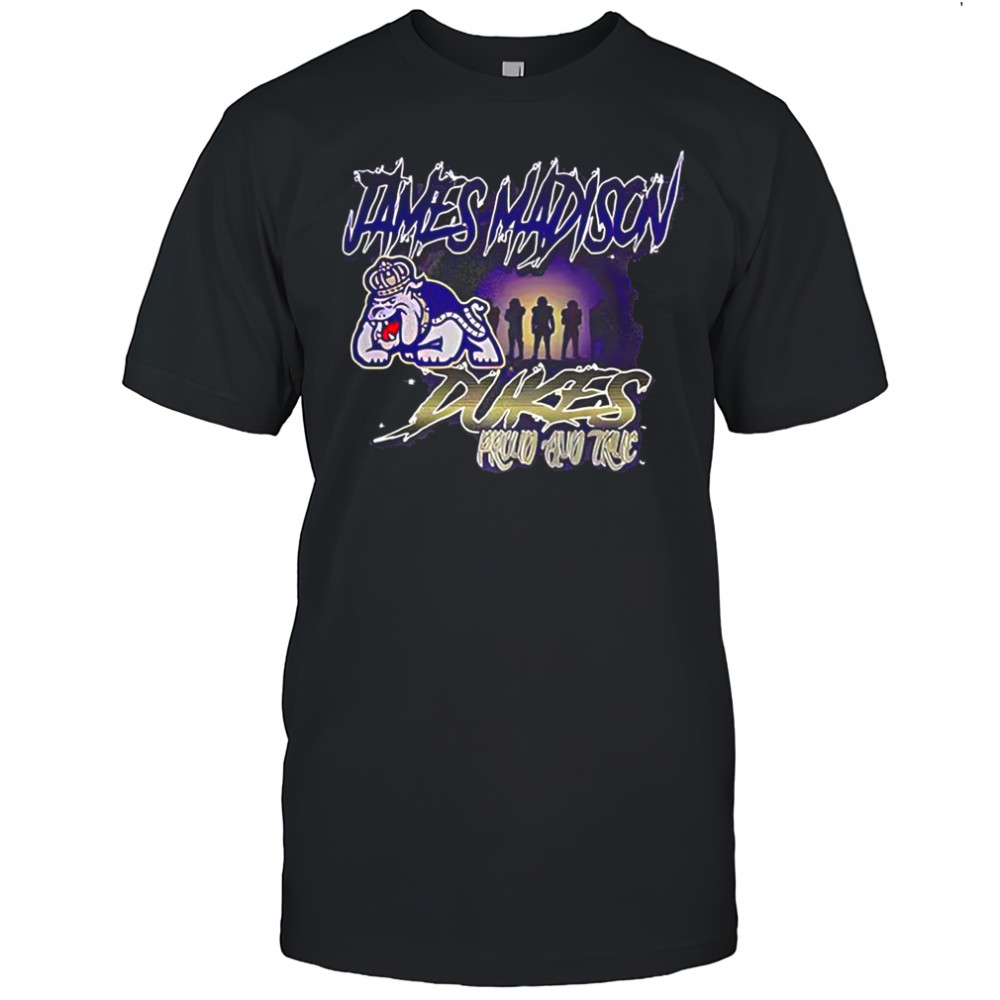 James Madison University Dukes football proud and true mascot shirt