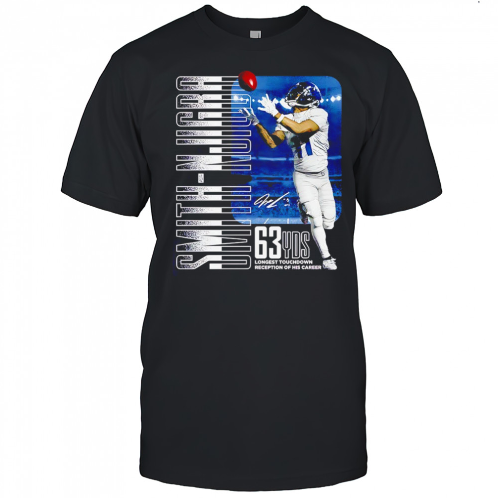 Jaxon Smith-Njigba Seattle Seahawks 63 Yards longest touchdown reception of his career shirt