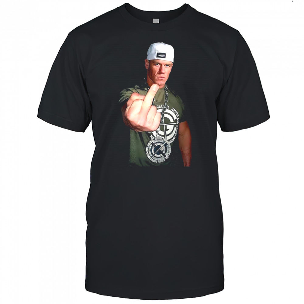 John Cena 2025 middle finger shirt