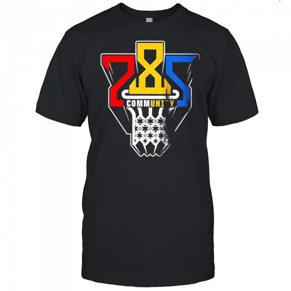 Kansas Jayhawks basketball 28S Community shirt