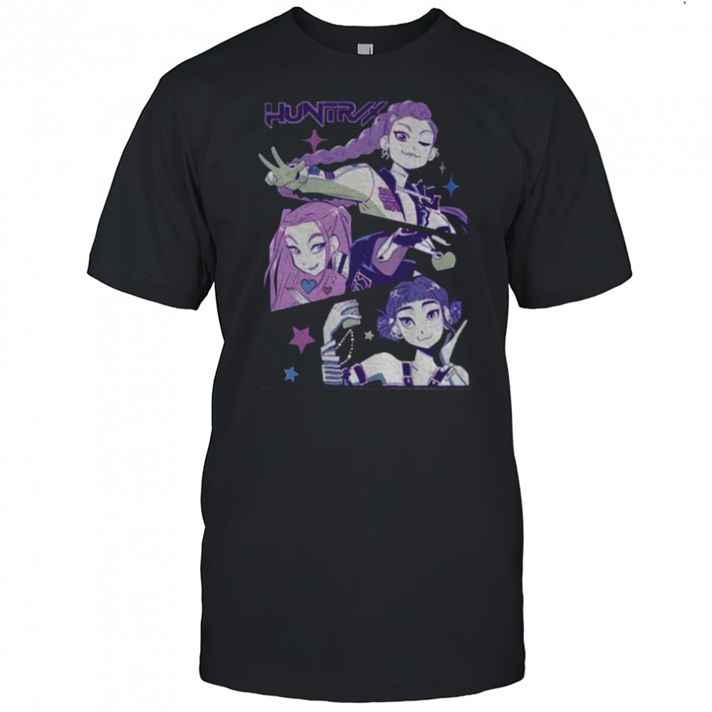 Kpop Demon Hunters Kawaii cartoon Merry Christmas shirt