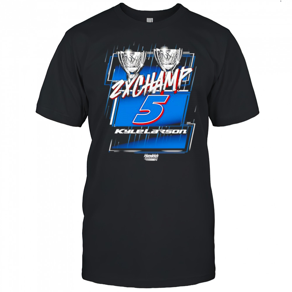 Kyle Larson Hendrick Nascar cup series champion trophy 2025 shirt