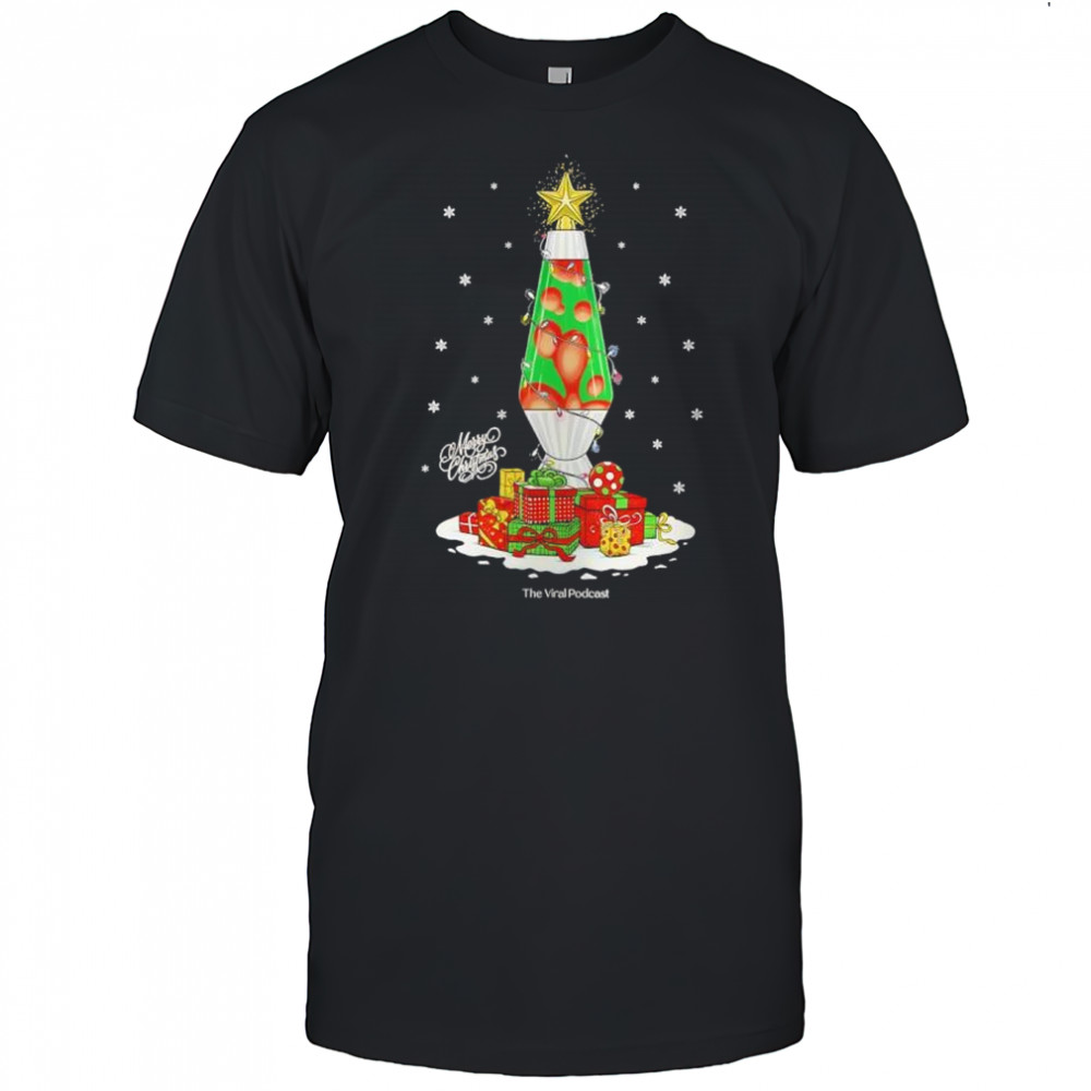 Lava Lamp Christmas Tree shirt