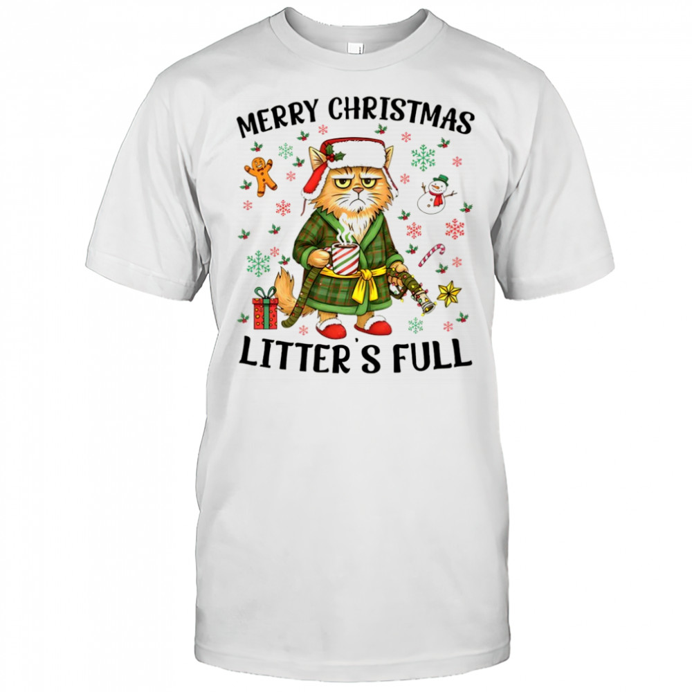 Litter’s Full Christmas Vacation Merry Christmas Litter’s Full shirt