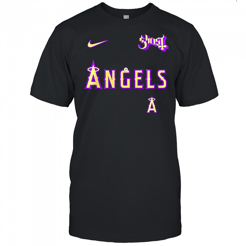 Los Angeles Angels MLB Ghost Band world tour 2025 art shirt