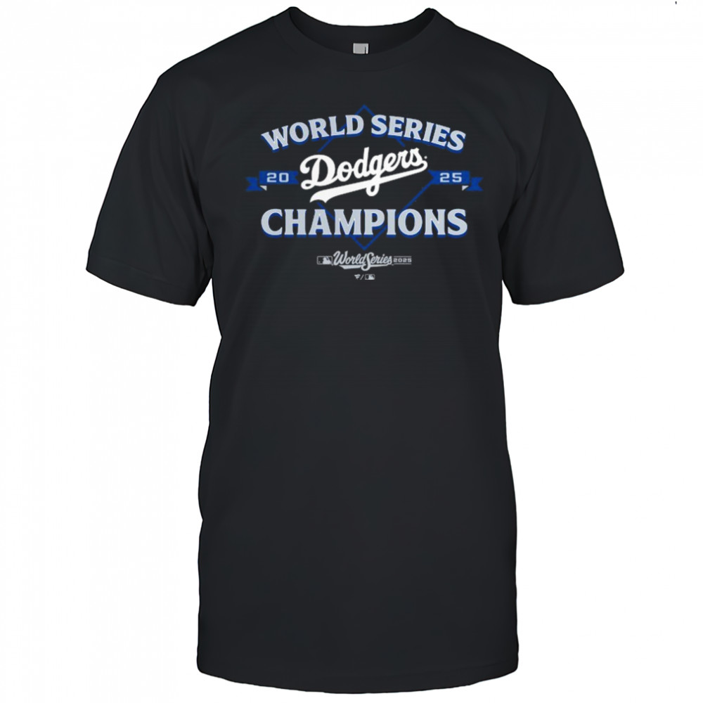 Los Angeles Dodgers 2025 World Series Champions Franchise T-Shirt