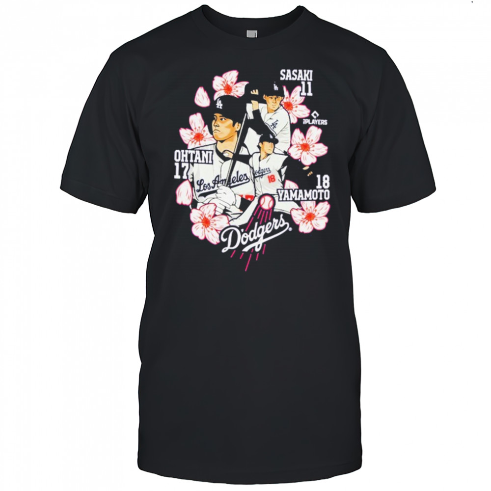 Los Angeles Dodgers Multiplayer T-shirt