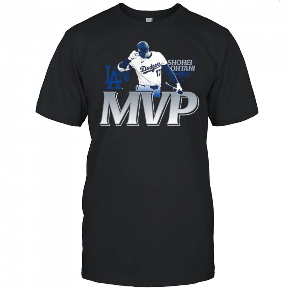 Los Angeles Dodgers Shohei Ohtani 2025 NLCS MVP signature 2 sided shirt