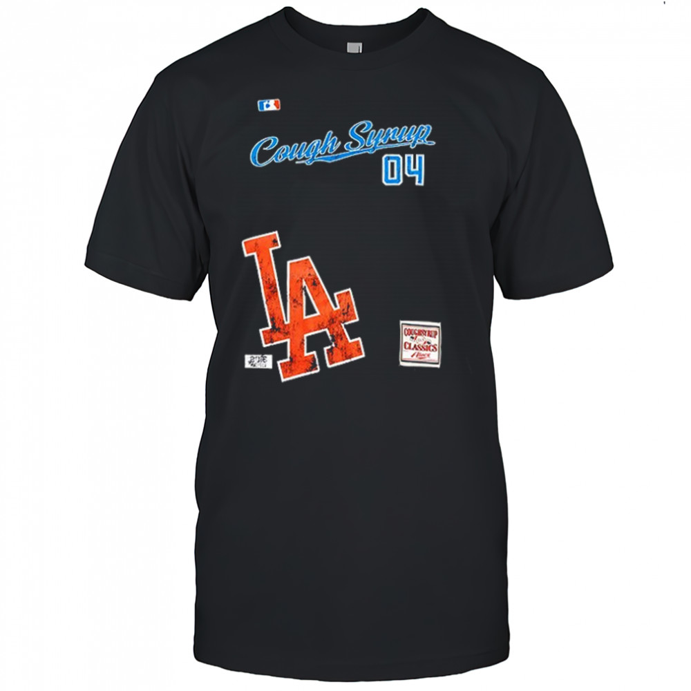 Los Angeles Dodgers that’s a awful lot cough syrup 04 logo shirt