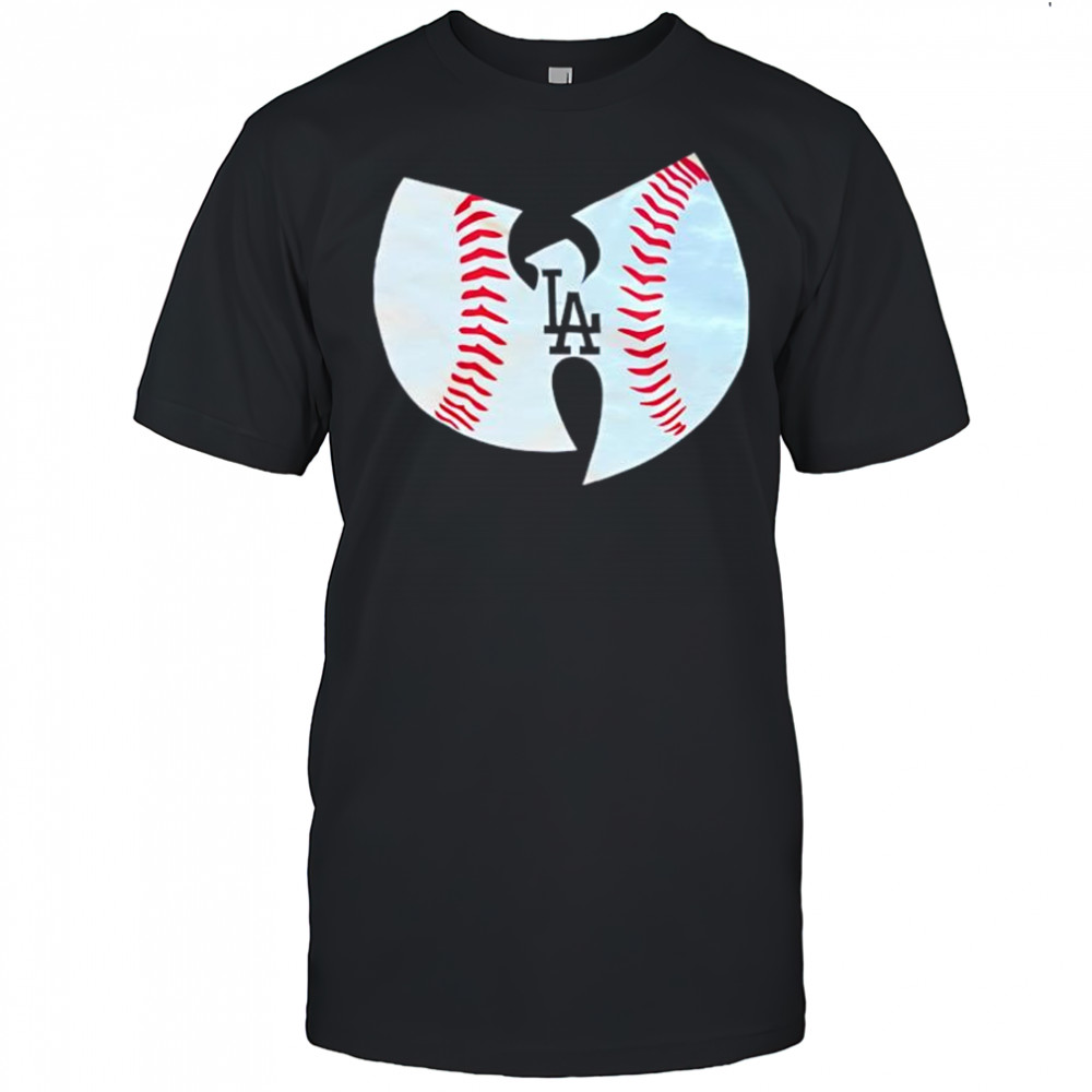 Los Angeles Dodgers Wu Tang Clan collab shirt