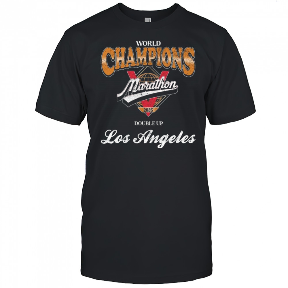Los Angeles World Champions Marathon 2025 Shirt