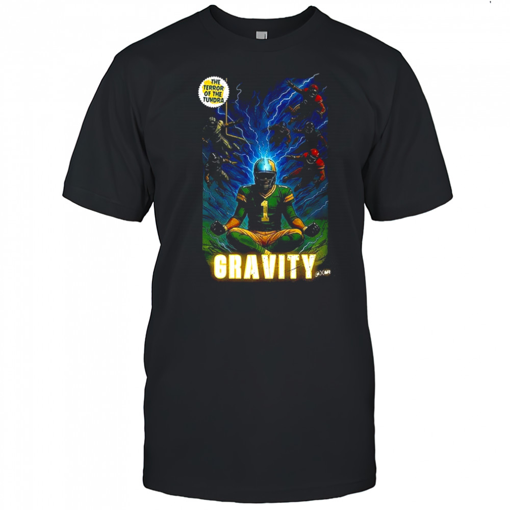 Micah Parsons Gravity Green Bay Packers Gravity comic shirt