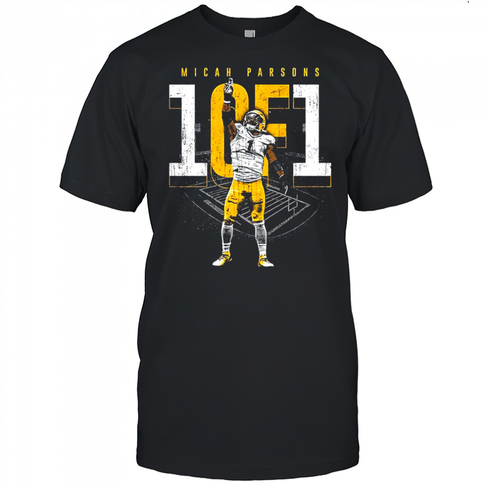 Micah Parsons Green Bay Packers football 1 of 1 shirt