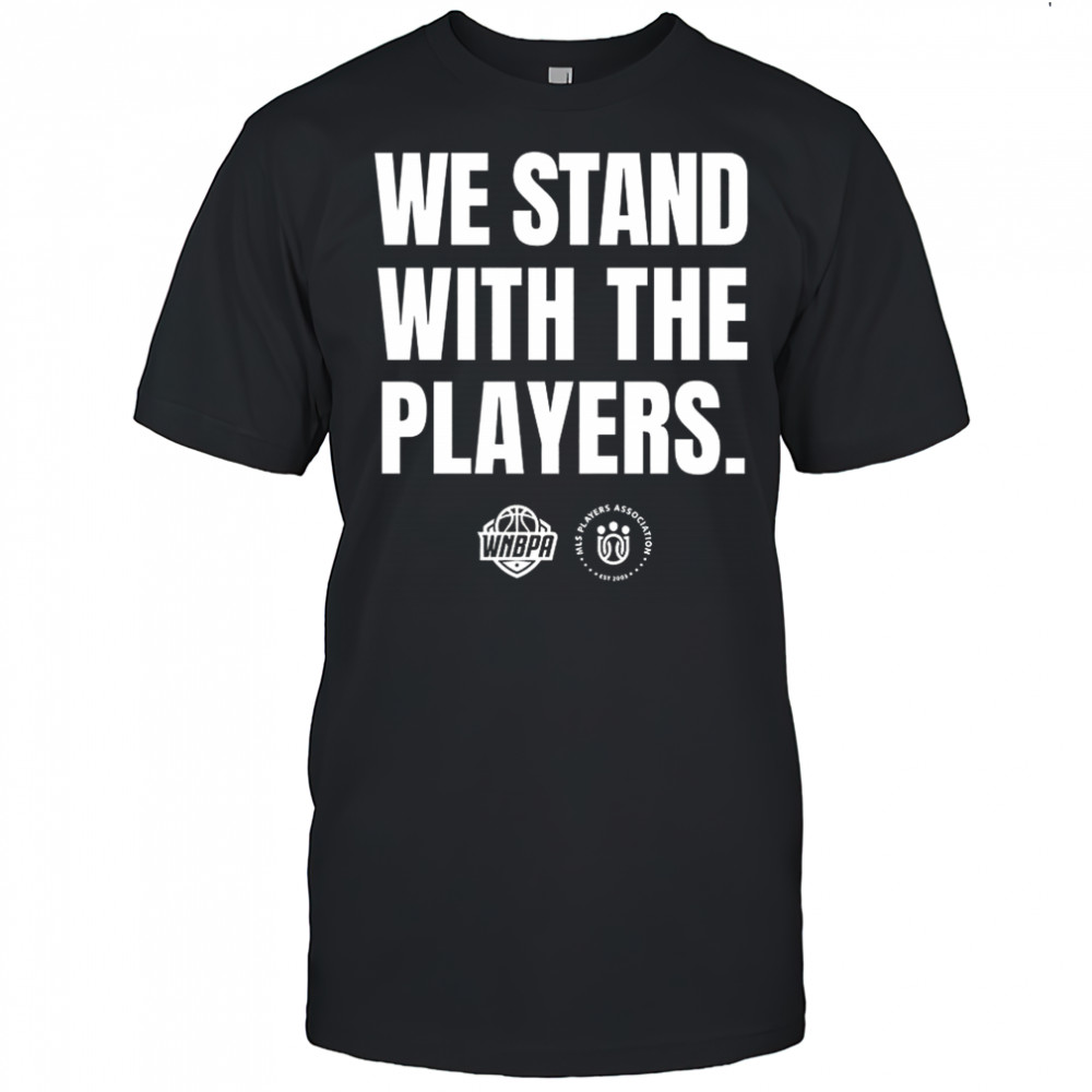 MLSPA we stand with me players shirt