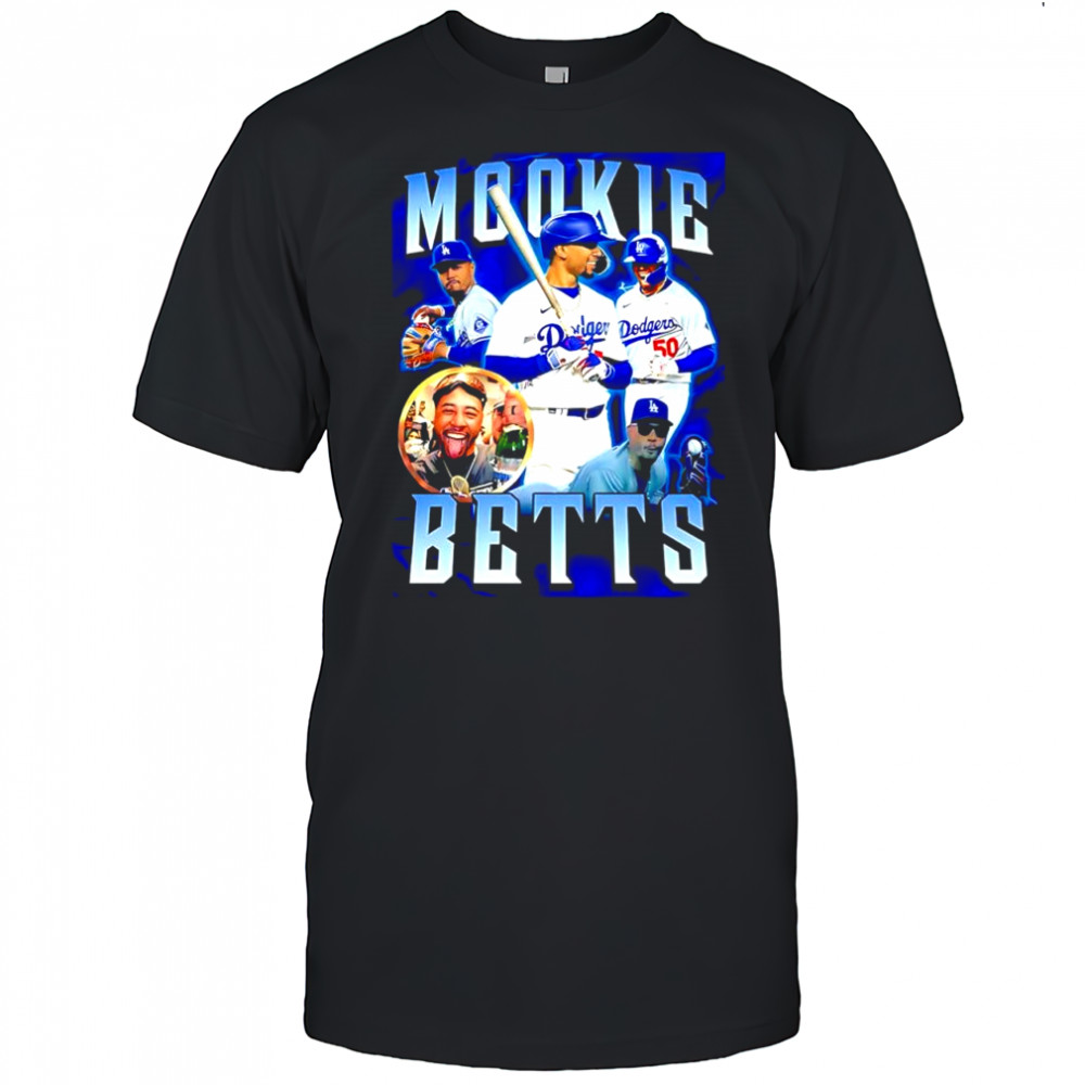 Mookie Betts LA player graphic shirt