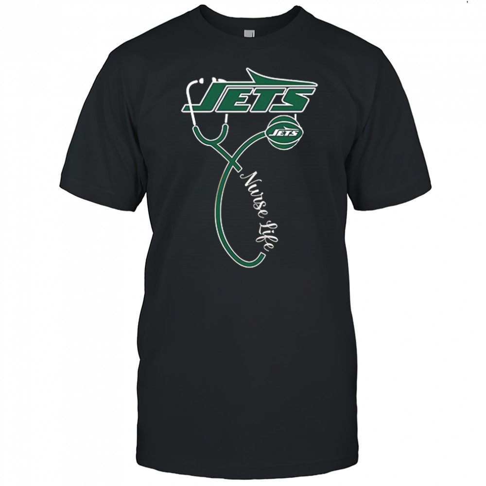 New York Jets x Nurse life it’s a work of heart shirt