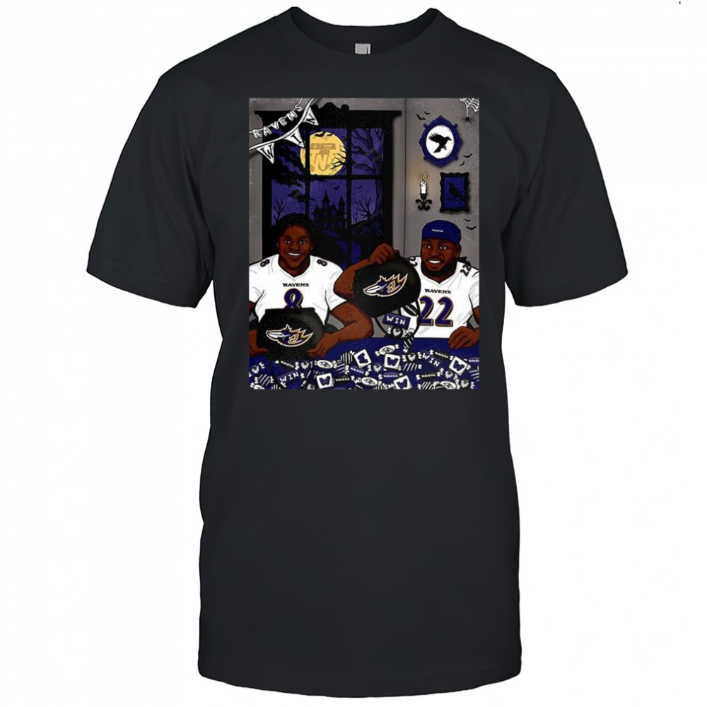 NFL Baltimore Ravens treated themselves to a win on Halloween shirt