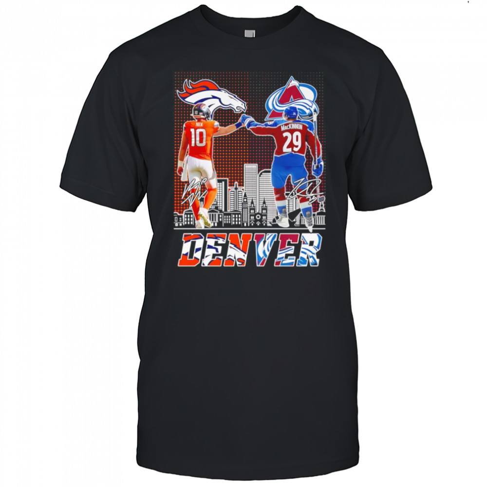 Nix And Mackinnon Denver City Sports Signature Shirt