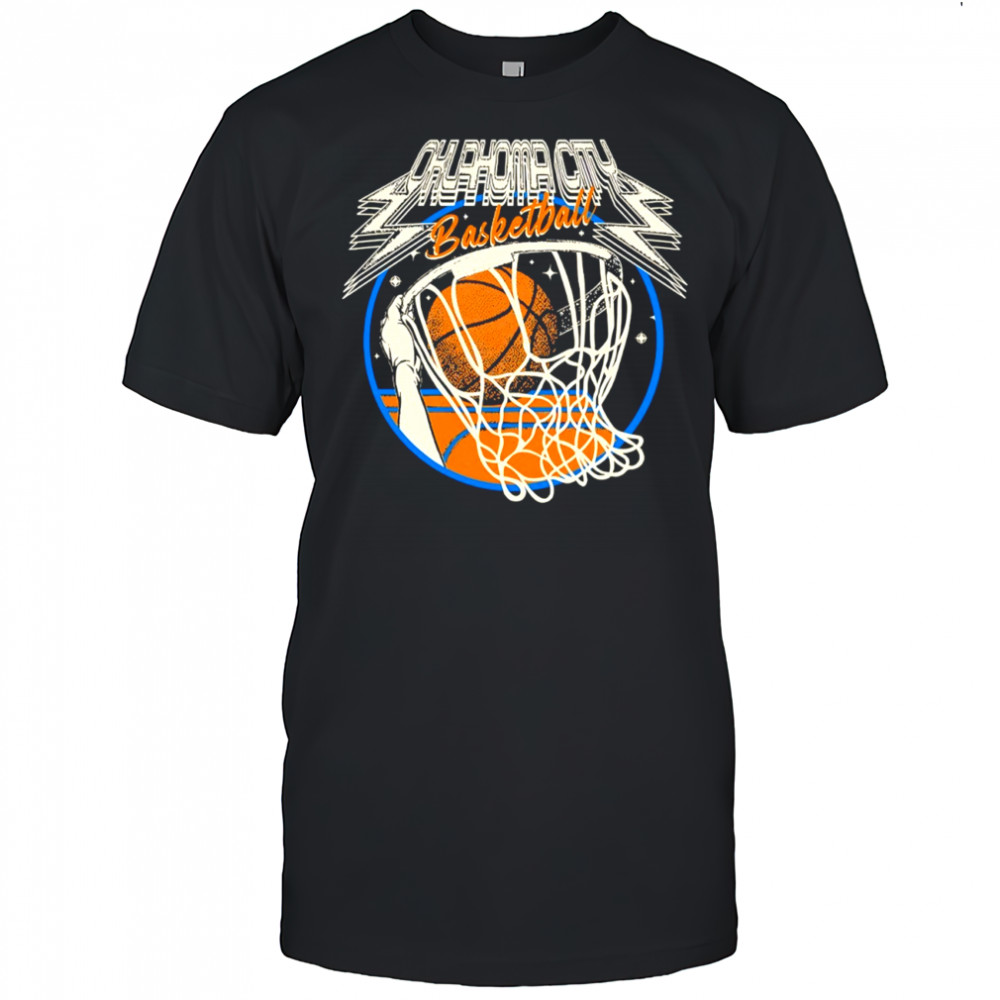 Oklahoma City Thunder basketball vintage shirt