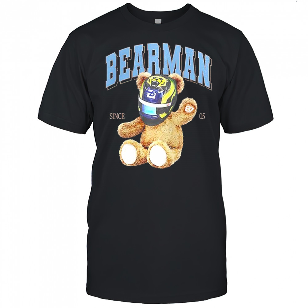 Oliver Bearman F1 Teddy bear helmet shirt