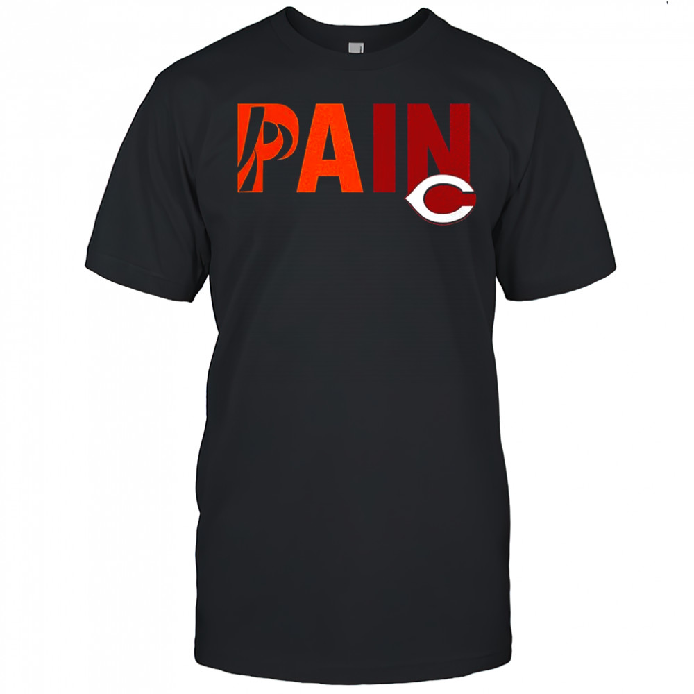 Pain Cincinnati Reds x Chicago Bears shirt