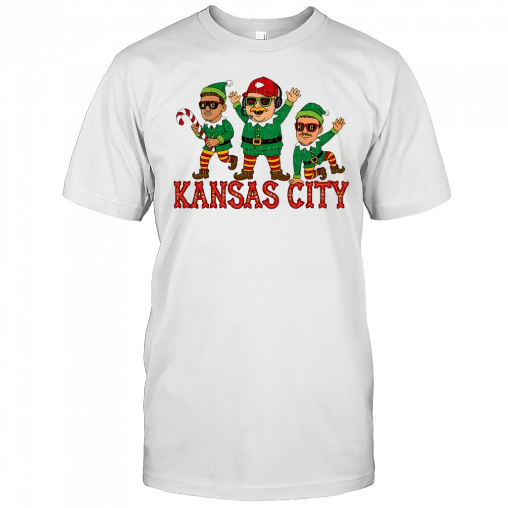 Patrick Mahomes Elf Kansas City Chiefs Christmas shirt