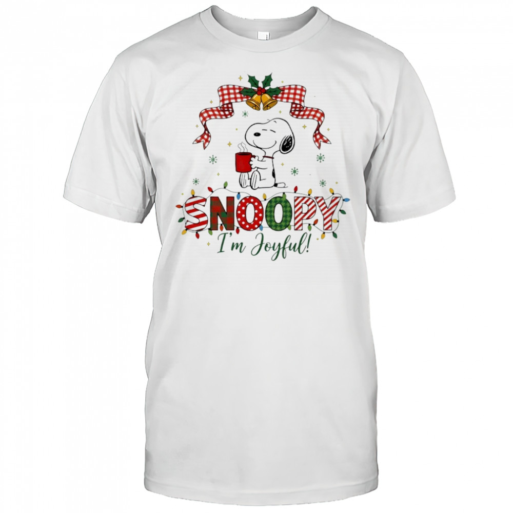 Peanuts Christmas I’m Joyful shirt